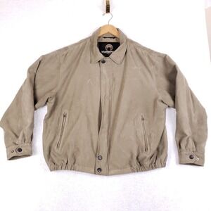 Weatherproof Vintage Microfiber Bomber Jacket XL Tan